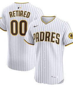 San Diego Padres Nike  Home Elite Pick-A-Player Retired Roster Jersey - White