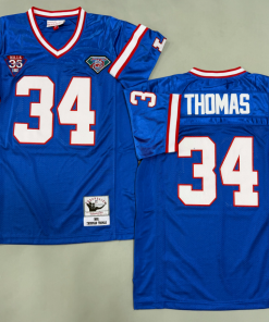 Thurman Thomas Buffalo Bills Authentic Throwback Retired Player Jersey