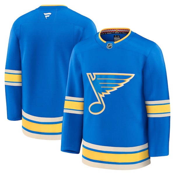 St. Louis Blues Alternate Premium Jersey - Blue/White
