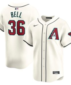 Josh Bell Arizona Diamondbacks Nike Home Limited Player Jersey?¨C White