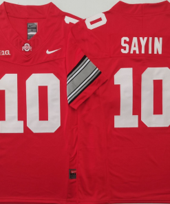 Julian Sayin NCAA Ohio State Buckeyes Nike Vapor Limited Jersey