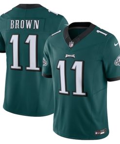 A.J. Brown Philadelphia Eagles Nike Vapor F.U.S.E. Limited Jersey - Green/Kelly Green