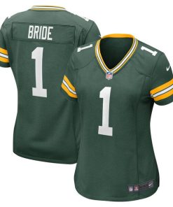Number 1 Bride Green Bay Packers Nike Women's Game Jersey - Green