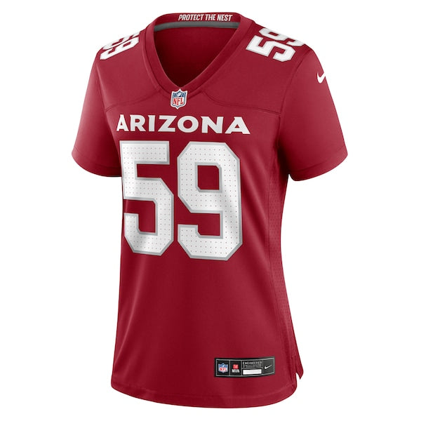 Jon Gaines II Arizona Cardinals Nike Women's Game Jersey - Cardinal - Image 4