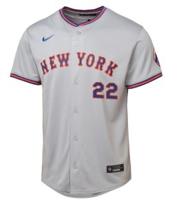 Alternative view of Juan Soto New York Mets Youth Limited Player Jersey - Gray