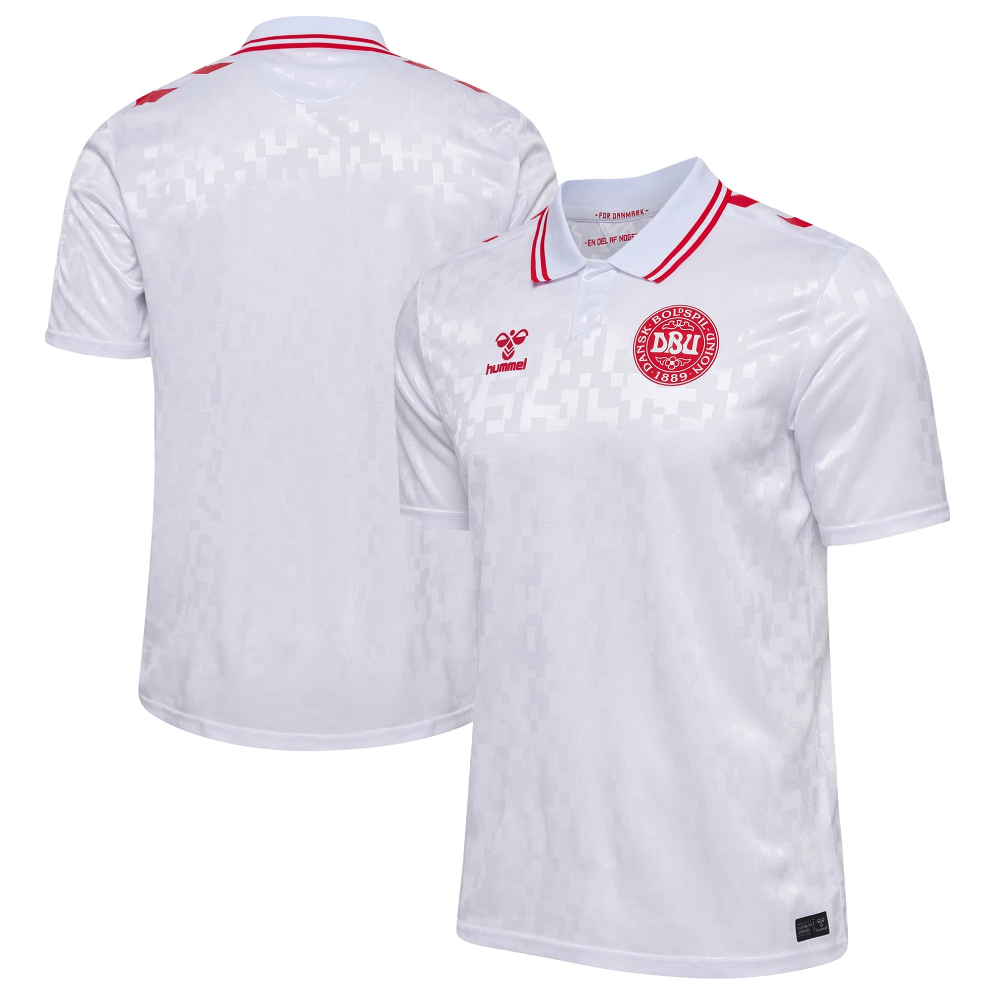 Denmark National Team 2024 Home Replica Jersey - Red/White - Image 5