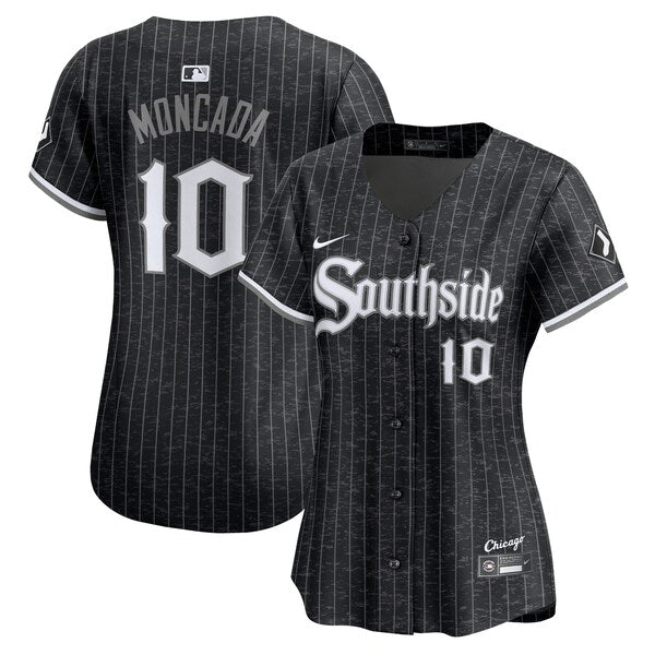 Yo¨¢n Moncada Chicago White Sox Nike Women's City Connect Limited Player Jersey - Black