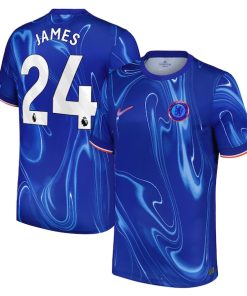 Reece James Chelsea Nike 2024/25 Home Replica Player Jersey - Blue