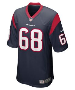 Alternative view of Jarrett Patterson Houston Texans Nike Team Game Jersey - Navy