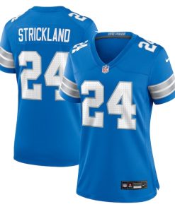 Loren Strickland Detroit Lions Nike Women's Team Game Jersey -  Blue