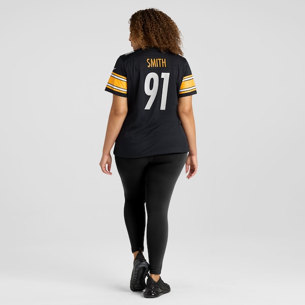 Preston Smith Pittsburgh Steelers Nike Women's Game Jersey - Black - Image 8