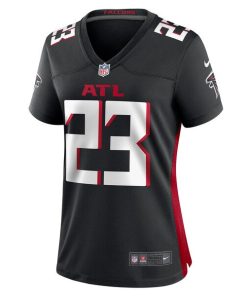 Alternative view of DeMarcco Hellams Atlanta Falcons Nike Women's  Game Jersey -  Black