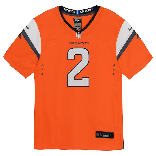 Patrick Surtain II Denver Broncos Nike Toddler Game Jersey - Orange - Image 2