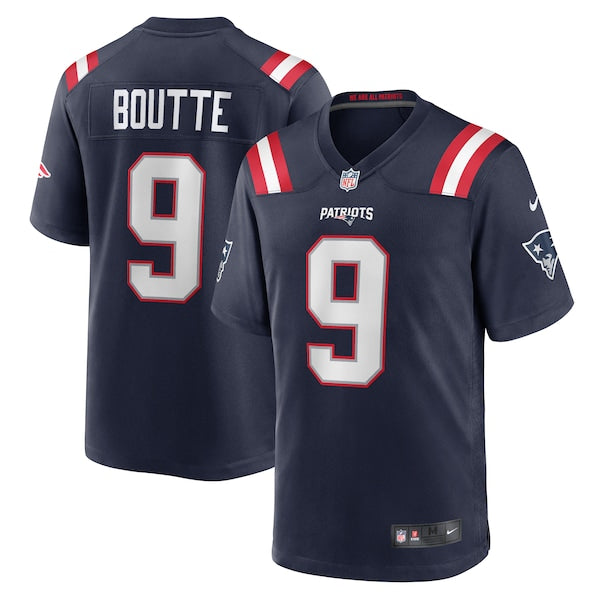Kayshon Boutte New England Patriots Nike Game Jersey - Navy
