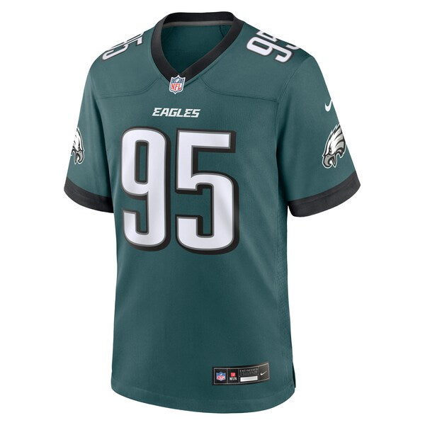 Ty Robinson Philadelphia Eagles Nike Team Game Jersey - Midnight Green - Image 2