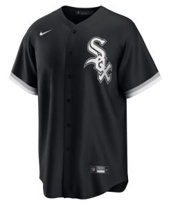 Alternative view of Luis Robert Jr. Chicago White Sox Nike Alternate Replica Player Jersey - Black
