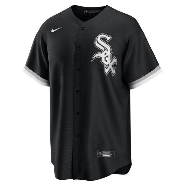 Luis Robert Jr. Chicago White Sox Nike Alternate Replica Player Jersey - Black - Image 2