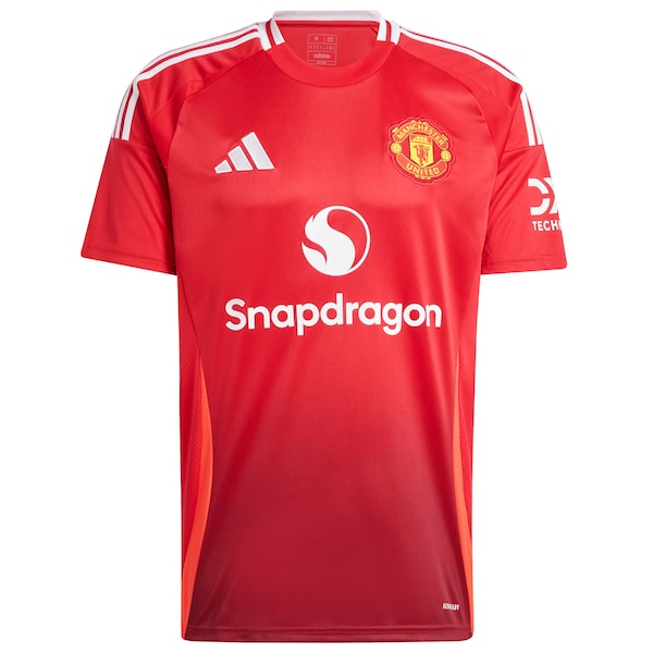 Alejandro Garnacho Manchester United 2024/25 Home Replica Player Jersey - Red - Image 3