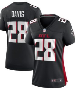 Mike Davis Atlanta Falcons Nike Women's Game Player Jersey - Black