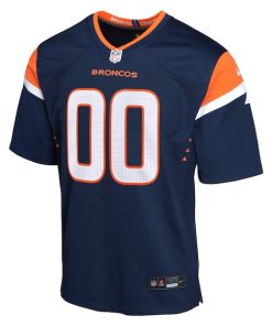 Alternative view of Denver Broncos Nike Youth Alternate Custom Game Jersey - Navy