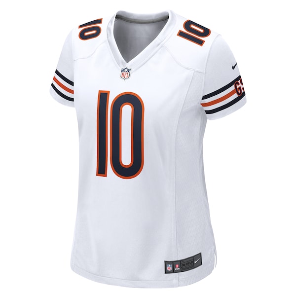 Chase Claypool Chicago Bears Nike Women's Game Player Jersey - White - Image 2