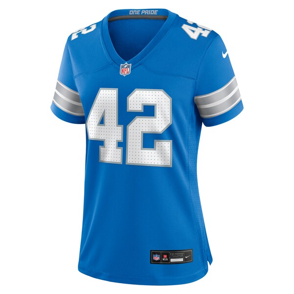 Ty Summers Detroit Lions Nike Women's Team Game Jersey - Blue - Image 2