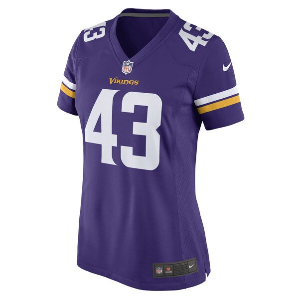 Luiji Vilain Minnesota Vikings Nike Women's Game Player Jersey - Purple - Image 2