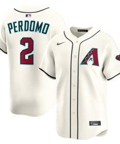 Geraldo Perdomo Arizona Diamondbacks Nike Alternate Limited Player Jersey - Cream