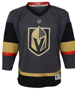 Alternative view of Vegas Golden Knights Toddler Alternate Replica Jersey - Gray
