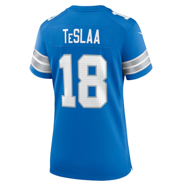 Isaac TeSlaa Detroit Lions Nike Women's Game Player Jersey - Blue - Image 3