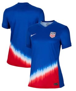 Alternative view of USMNT Nike Women's 2024 Away Replica Jersey - Blue