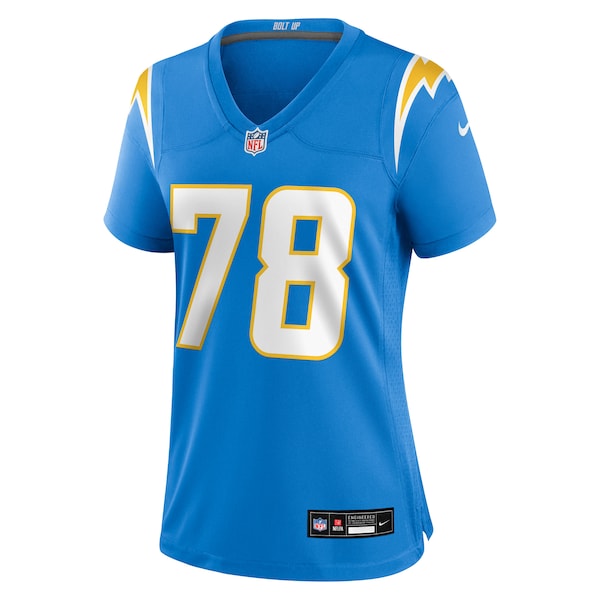 Andre James Los Angeles Chargers Nike Women's Team Game Jersey - Powder Blue - Image 8