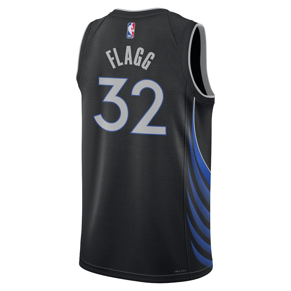 Dallas Mavericks Nike 2025/26 City Edition Swingman Jersey - Black - Cooper Flagg - Unisex - Image 3