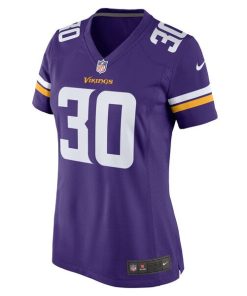 Alternative view of C.J. Ham Minnesota Vikings Nike Women's Game Jersey - Purple