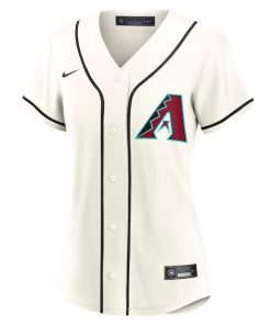 Alternative view of Ketel Marte Arizona Diamondbacks Nike Women's Home Replica Jersey - Cream