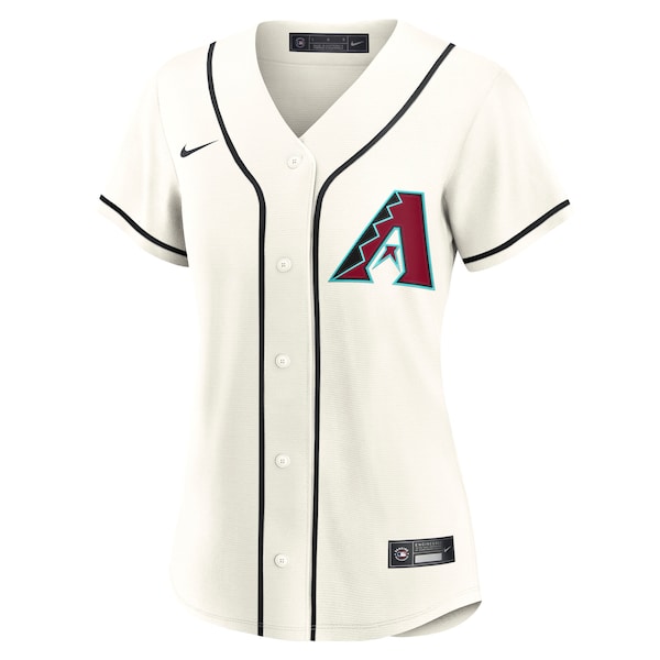 Ketel Marte Arizona Diamondbacks Nike Women's Home Replica Jersey - Cream - Image 2