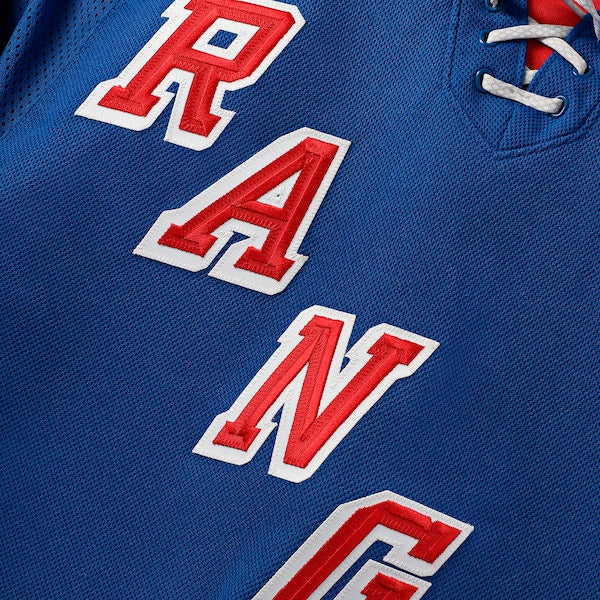 Igor Shesterkin New York Rangers Home Premium Jersey - Blue/Navy - Image 5