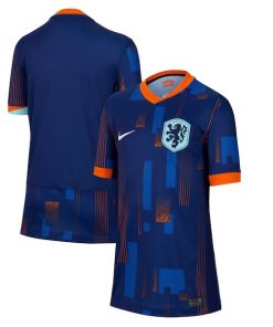 Netherlands National Team Nike Youth 2024 Away Replica Jersey - Blue