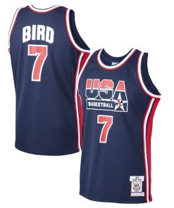 Larry Bird USA Basketball 1992 Dream Team Authentic Jersey - Navy