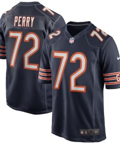 William Perry Chicago Bears Nike Game Retired Player Jersey - Navy