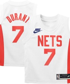 Kevin Durant Brooklyn Nets Nike Preschool 2022/23 Swingman Jersey White - Classic Edition
