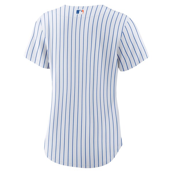 New York Mets Nike Women's Home Blank Replica Jersey - White - Image 3