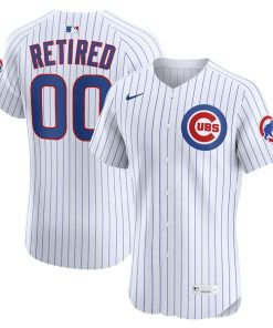 Chicago Cubs Nike  Home Elite Pick-A-Player Retired Roster Jersey - White