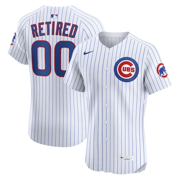 Chicago Cubs Nike Home Elite Pick-A-Player Retired Roster Jersey - White