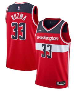 Kyle Kuzma Washington Wizards Nike Unisex Swingman Jersey - Icon Edition - Red