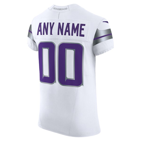 Minnesota Vikings Nike Vapor F.U.S.E. Elite Custom Jersey - White - Image 3