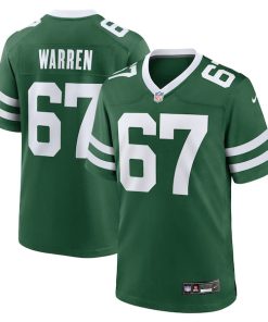Carter Warren New York Jets Nike Team Game Jersey - Legacy Green