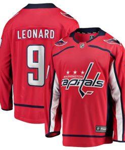 Ryan Leonard Washington Capitals  Home Breakaway Jersey - Red