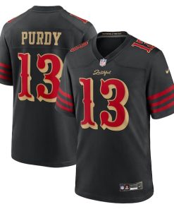 Brock Purdy San Francisco 49ers Nike 2025 Rivalries Collection Game Jersey - Black