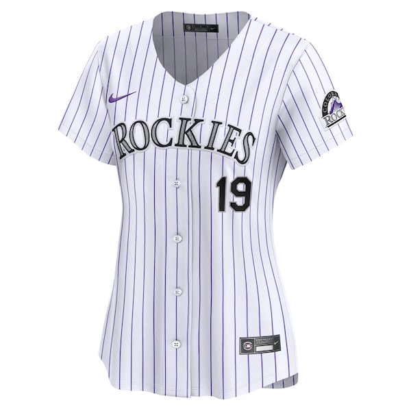 Charlie Blackmon Colorado Rockies Nike Women's Home Limited Player Jersey - White - Image 2
